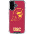 University of Southern California USC Gold Trojan Mascot iPhone 16 Clear Case