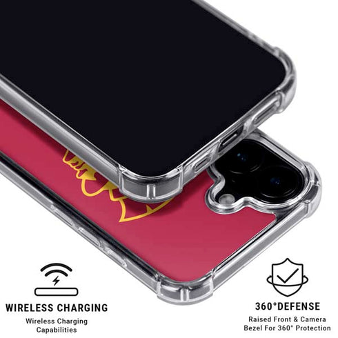 University of Southern California USC Gold Trojan Mascot iPhone 16 Plus MagSafe Case