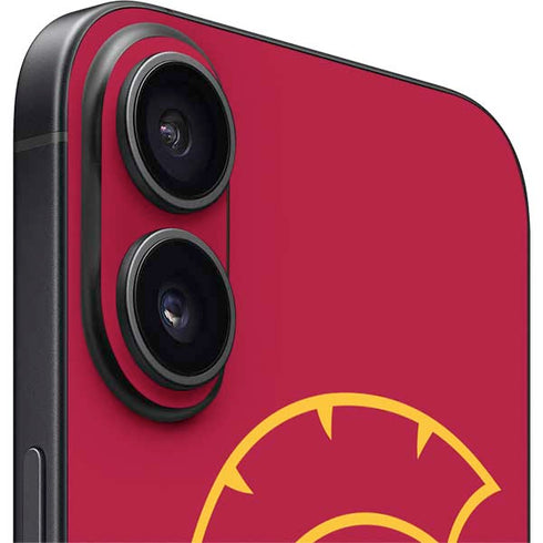University of Southern California USC Gold Trojan Mascot iPhone 16 Plus Skin
