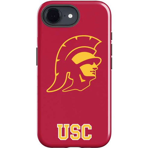University of Southern California USC Gold Trojan Mascot iPhone 16e Impact Case