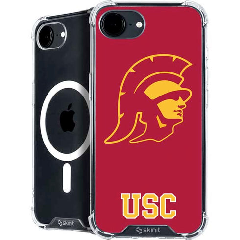University of Southern California USC Gold Trojan Mascot iPhone 16e MagSafe Case