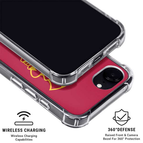 University of Southern California USC Gold Trojan Mascot iPhone 16e MagSafe Case