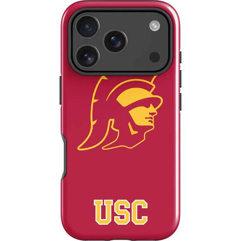 University of Southern California USC Gold Trojan Mascot iPhone 18 Pro Impact Case