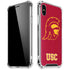 University of Southern California USC Gold Trojan Mascot iPhone X/XS Clear Case
