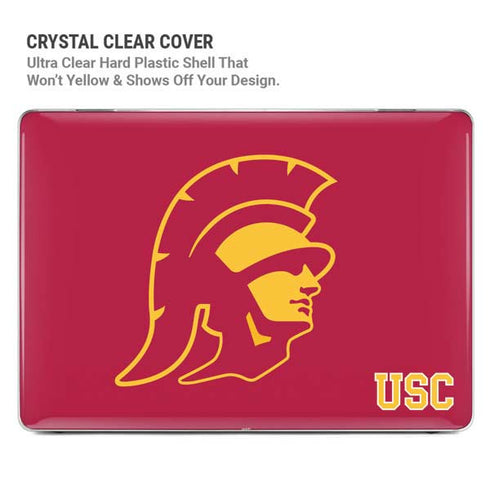 University of Southern California USC Gold Trojan Mascot MacBook Pro 14in (2021-24) Case plus Skin