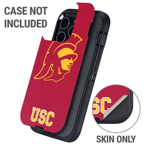 University of Southern California USC Gold Trojan Mascot Otterbox Defender iPhone Skin