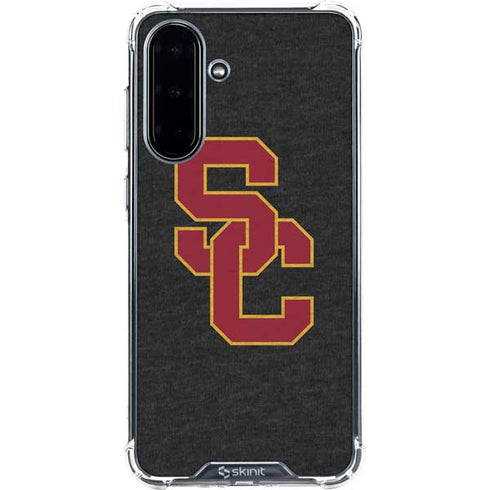 University of Southern California USC Grey Logo Galaxy A36 5G Clear Case