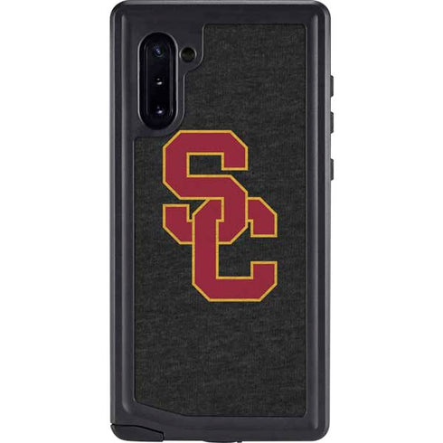 University of Southern California USC Grey Logo Galaxy Cases