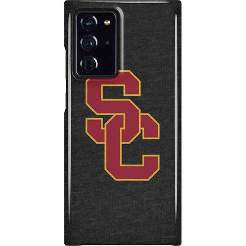 University of Southern California USC Grey Logo Galaxy Cases