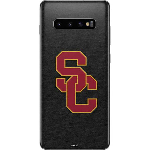 University of Southern California USC Grey Logo Galaxy S10 Plus Skin