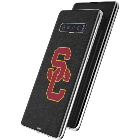 University of Southern California USC Grey Logo Galaxy S10 Plus Skin