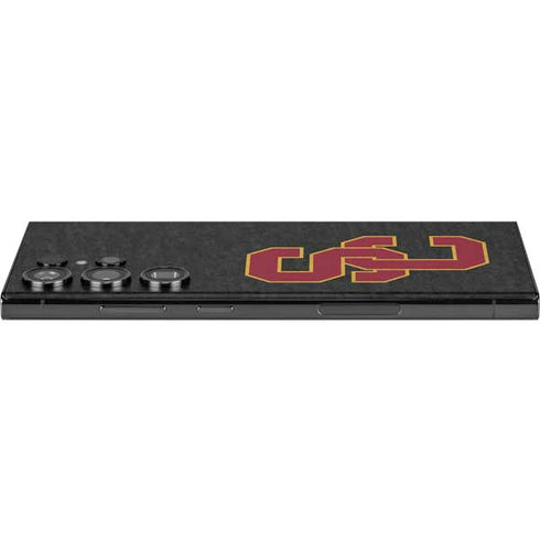 University of Southern California USC Grey Logo Galaxy Skins
