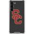 University of Southern California USC Grey Logo Galaxy S24 FE Clear Case