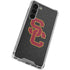 University of Southern California USC Grey Logo Galaxy S24 FE Clear Case
