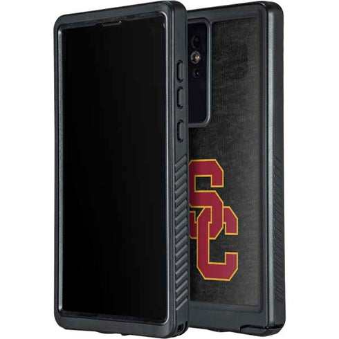 University of Southern California USC Grey Logo Galaxy S24 Ultra Waterproof Case