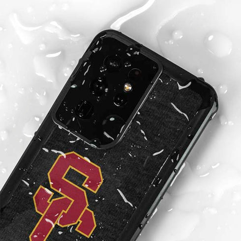 University of Southern California USC Grey Logo Galaxy S24 Ultra Waterproof Case