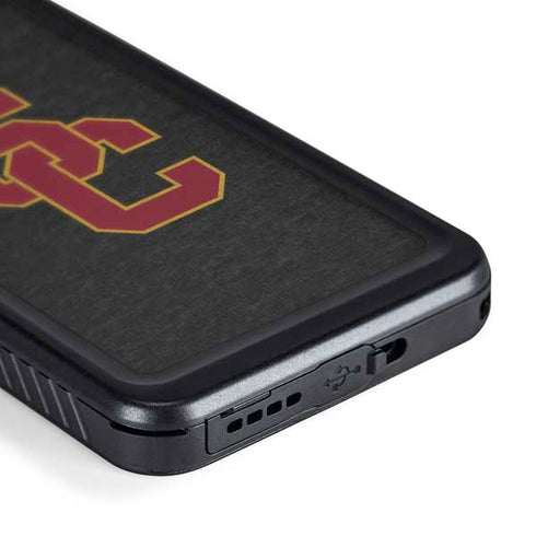 University of Southern California USC Grey Logo Galaxy S24 Waterproof Case