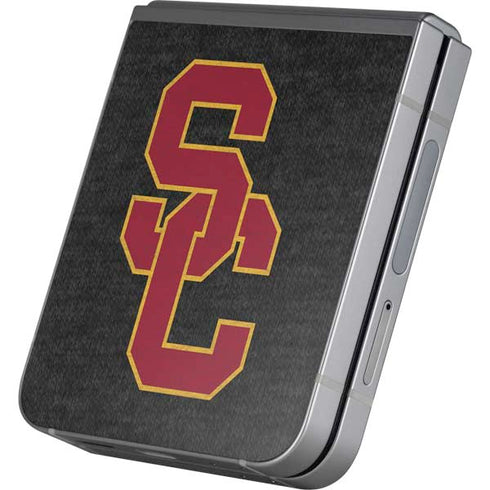 University of Southern California USC Grey Logo Galaxy Z Flip6 Skin