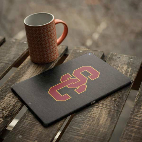 University of Southern California USC Grey Logo iPad Skins