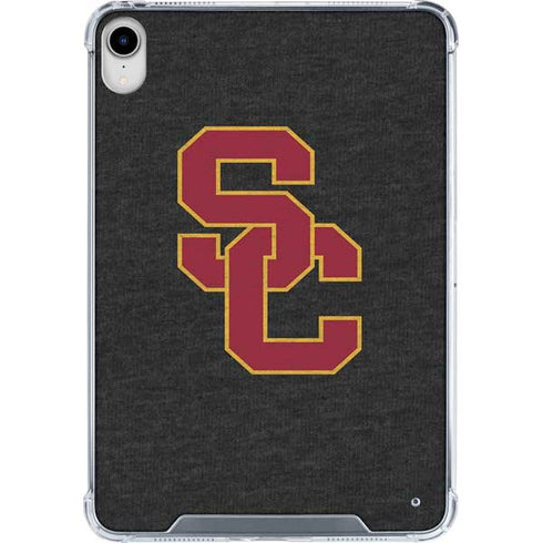University of Southern California USC Grey Logo iPad 11th Gen (2025) Clear Case