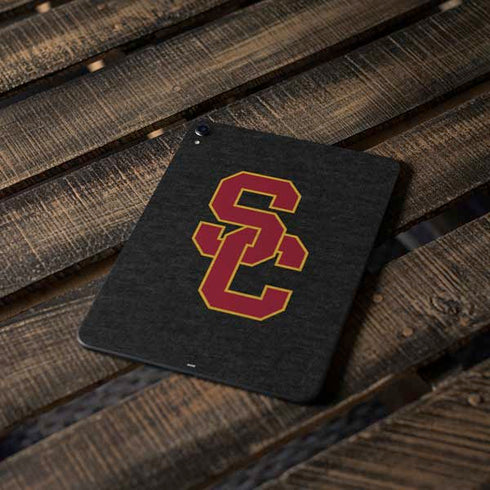 University of Southern California USC Grey Logo Apple iPad Pro Skin