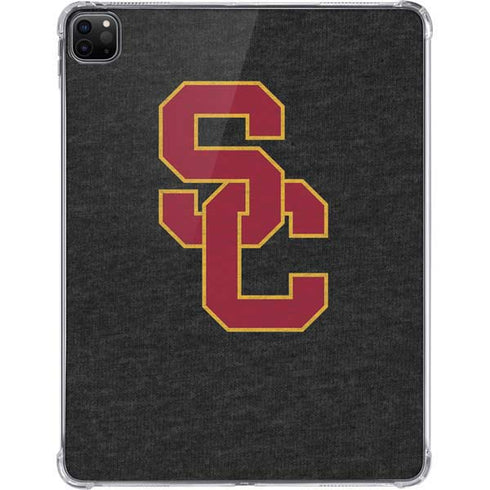 University of Southern California USC Grey Logo iPad Pro 11in (2024) Clear Case