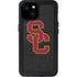 University of Southern California USC Grey Logo iPhone 15 Plus Waterproof Case