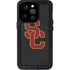 University of Southern California USC Grey Logo iPhone 15 Pro Waterproof Case