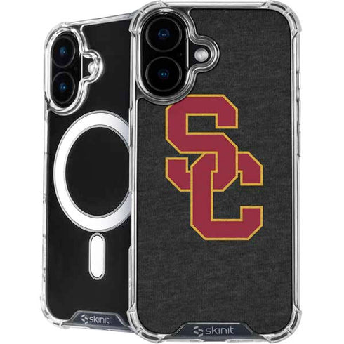 University of Southern California USC Grey Logo iPhone 16 MagSafe Case