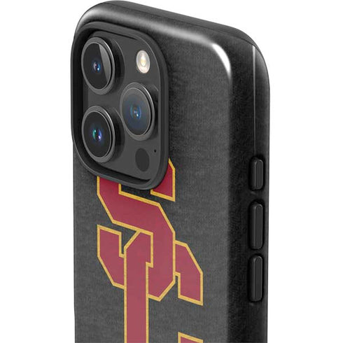 University of Southern California USC Grey Logo iPhone 16 Pro Impact Case
