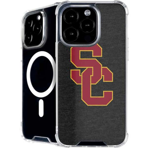 University of Southern California USC Grey Logo iPhone 16 Pro Max MagSafe Case