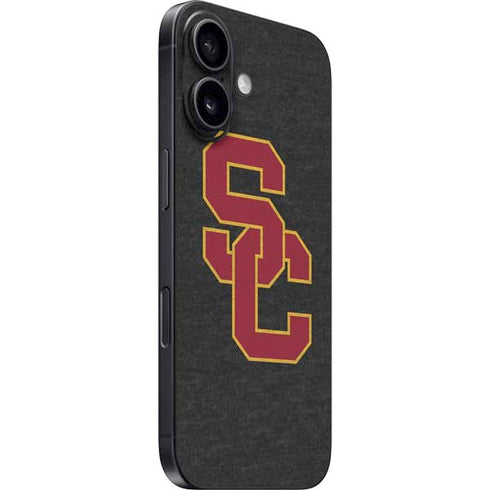 University of Southern California USC Grey Logo iPhone 16 Skin
