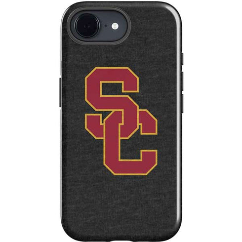University of Southern California USC Grey Logo iPhone 16e Impact Case