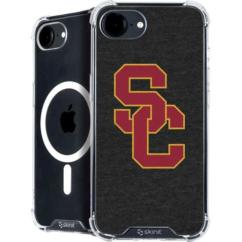 University of Southern California USC Grey Logo iPhone 16e MagSafe Case