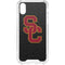 University of Southern California USC Grey Logo iPhone XS Clear Case