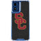 University of Southern California USC Grey Logo Moto G Play 4G (2024) Clear Case