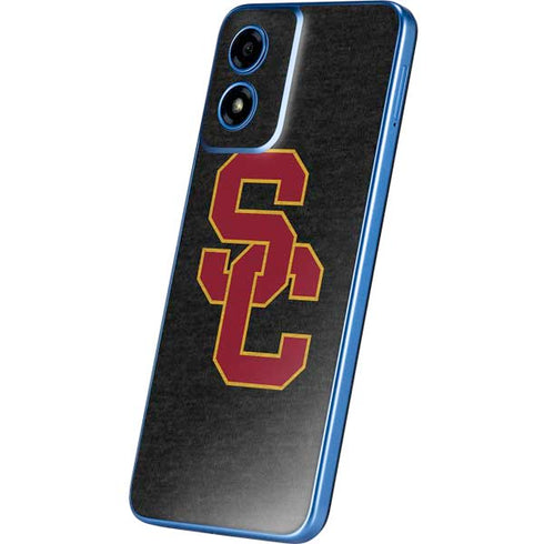 University of Southern California USC Grey Logo Moto G Play 4G (2024) Skin