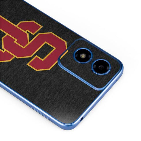 University of Southern California USC Grey Logo Moto G Play 4G (2024) Skin