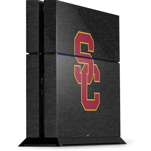 University of Southern California USC Grey Logo PS4 Console Skin