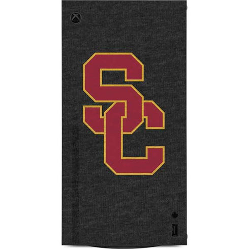 University of Southern California USC Grey Logo XBox Series X Digital Edition Console Skin