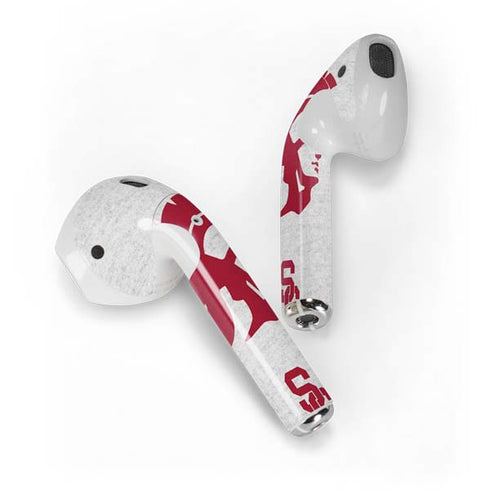 University of Southern California USC Grey Trojan Mascot Apple AirPods Skin
