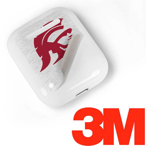 University of Southern California USC Grey Trojan Mascot Apple AirPods Skin