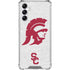 University of Southern California USC Grey Trojan Mascot Gabb Phone 4 Clear Case