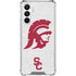 University of Southern California USC Grey Trojan Mascot Galaxy A16 5G Clear Case