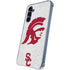 University of Southern California USC Grey Trojan Mascot Galaxy A35 5G Clear Case