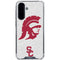University of Southern California USC Grey Trojan Mascot Galaxy A36 5G Clear Case