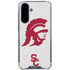 University of Southern California USC Grey Trojan Mascot Galaxy A36 5G Clear Case
