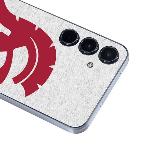 University of Southern California USC Grey Trojan Mascot Galaxy A55 5G Skin