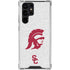 University of Southern California USC Grey Trojan Mascot Galaxy S23 Ultra Clear Case