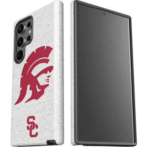 University of Southern California USC Grey Trojan Mascot Galaxy S23 Ultra Pro Case